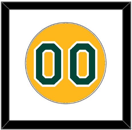 Oakland Number - Alternate Gold (2011-2018) - Essential Tier 1