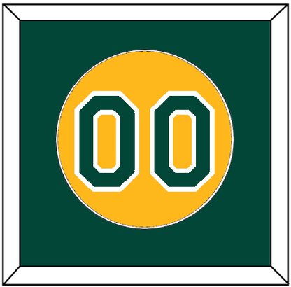 Oakland Number - Alternate Gold (2011-2018) - Essential Tier 2