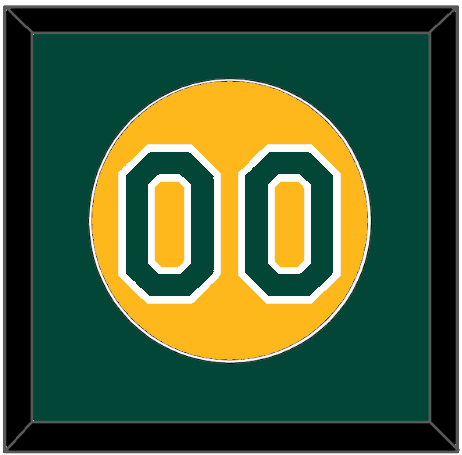 Oakland Number - Alternate Gold (2011-2018) - Essential Tier 2