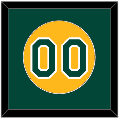 Oakland Number - Alternate Gold (2011-2018) - Essential Tier 2