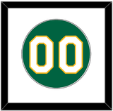 Oakland Number - Alternate Kelly Green - Single Mat 1