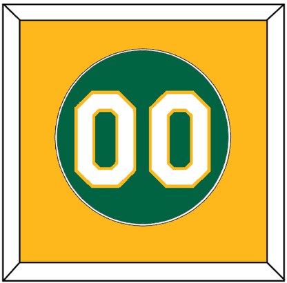 Oakland Number - Alternate Kelly Green - Essential Tier 2
