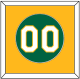 Oakland Number - Alternate Kelly Green - Single Mat 2