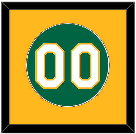 Oakland Number - Alternate Kelly Green - Essential Tier 2