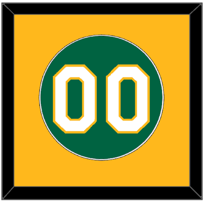 Oakland Number - Alternate Kelly Green - Essential Tier 2