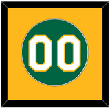 Oakland Number - Alternate Kelly Green - Single Mat 2