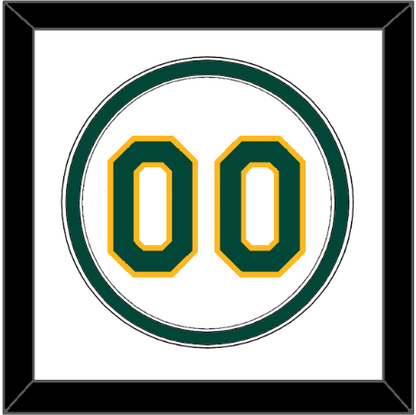 Oakland Number - Home White - Signature Tier 1
