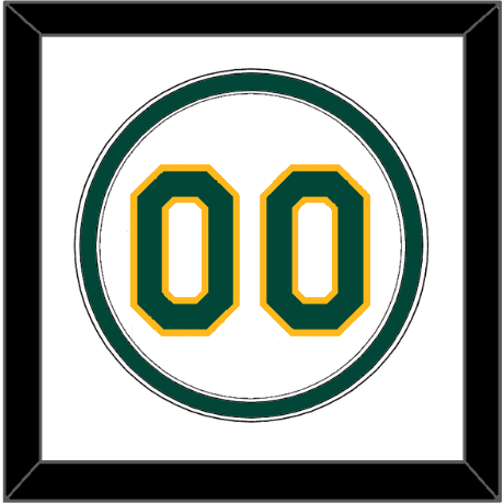 Oakland Number - Home White - Signature Tier 1