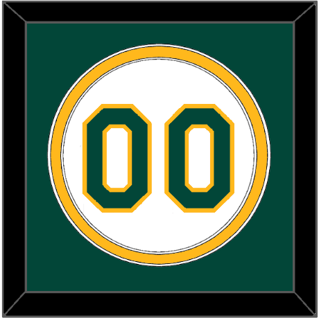 Oakland Number - Home White - Signature Tier 2