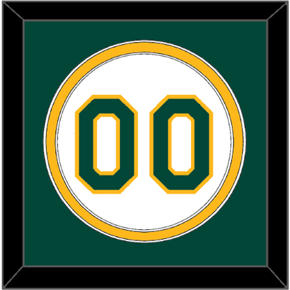 Oakland Number - Home White - Signature Tier 2