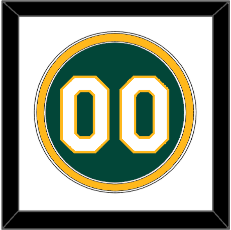 Oakland Number - Alternate Green - Signature Tier 1
