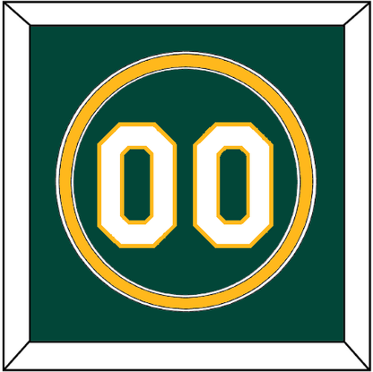 Oakland Number - Alternate Green - Signature Tier 2