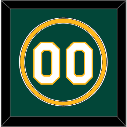 Oakland Number - Alternate Green - Signature Tier 2