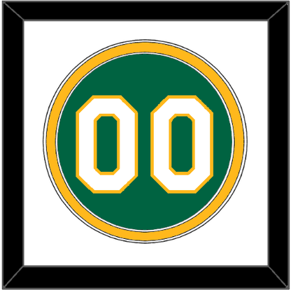 Oakland Number - Alternate Kelly Green - Signature Tier 1