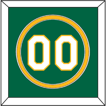 Oakland Number - Alternate Kelly Green - Signature Tier 2