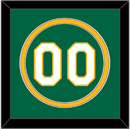 Oakland Number - Alternate Kelly Green - Signature Tier 2