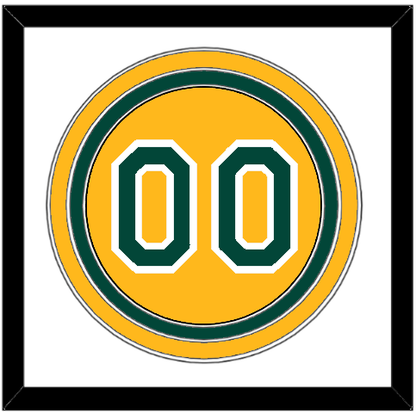 Oakland Number - Alternate Gold (2011-2018) - Premier Tier 1