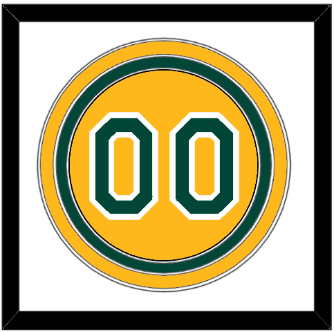Oakland Number - Alternate Gold (2011-2018) - Premier Tier 1