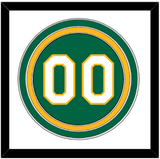Oakland Number - Alternate Kelly Green - Triple Mat 1