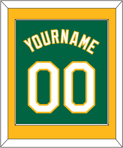 Oakland Name & Number - Alternate Kelly Green - Essential Tier 2