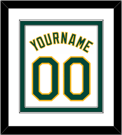 Oakland Name & Number - Home White - Signature Tier 1
