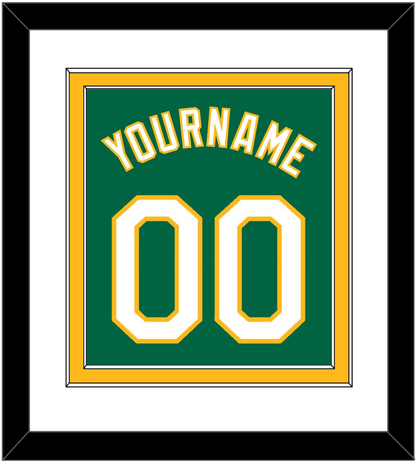Oakland Name & Number - Alternate Kelly Green - Signature Tier 1