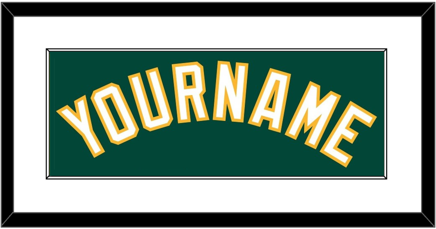 Oakland Name - Alternate Green - Essential Tier 1