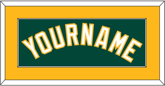 Oakland Name - Alternate Green - Essential Tier 2