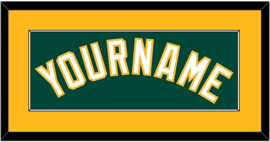 Oakland Name - Alternate Green - Essential Tier 2