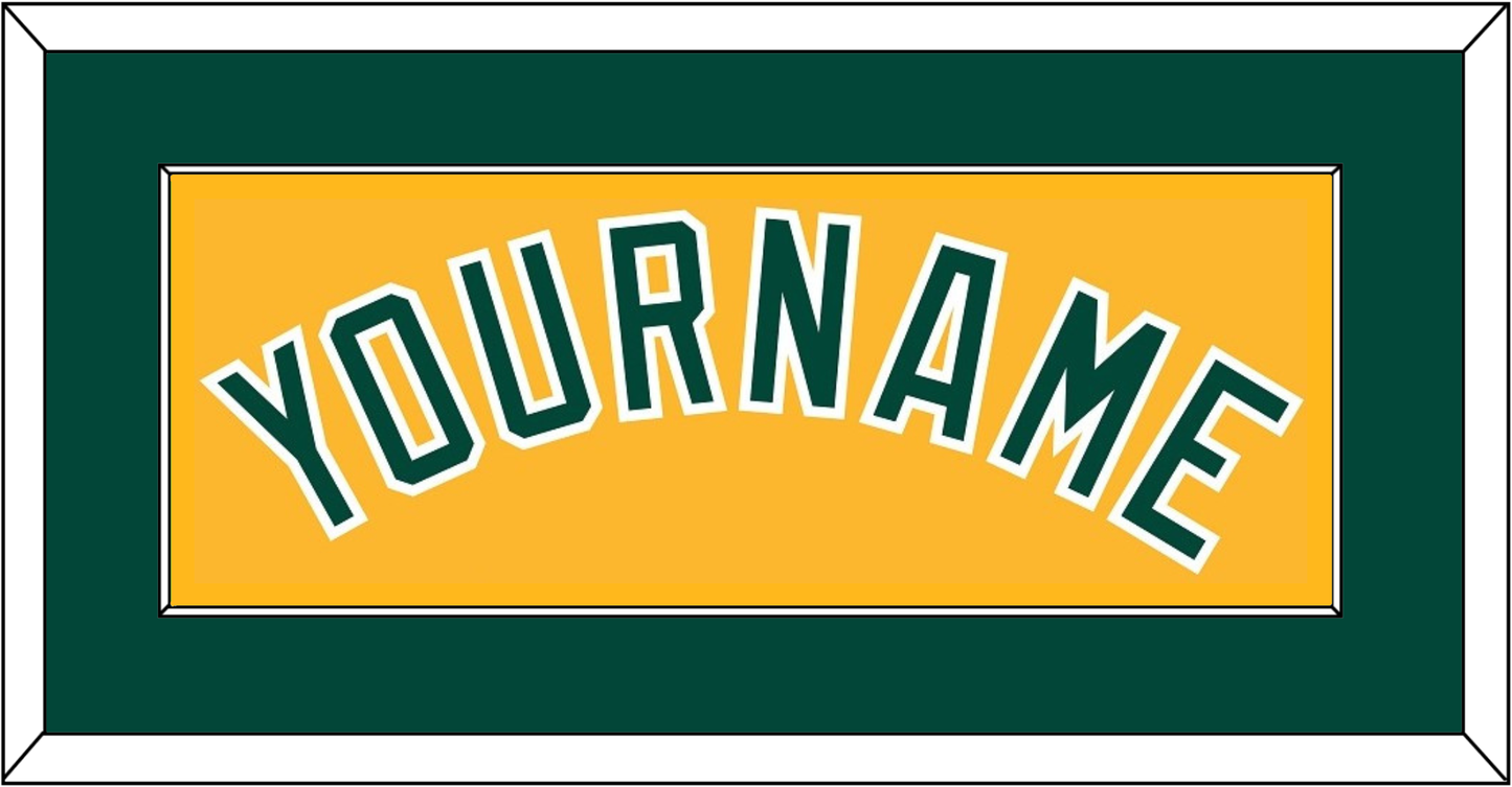 Oakland Name - Alternate Gold (2011-2018) - Essential Tier 2