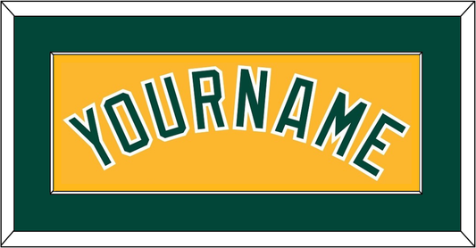 Oakland Name - Alternate Gold (2011-2018) - Essential Tier 2