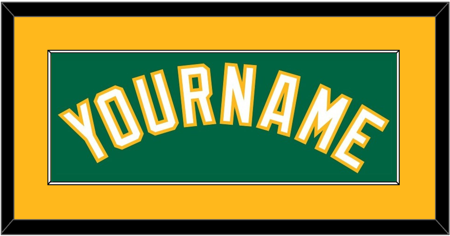 Oakland Name - Alternate Kelly Green - Essential Tier 2