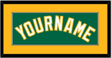 Oakland Name - Alternate Kelly Green - Single Mat 2