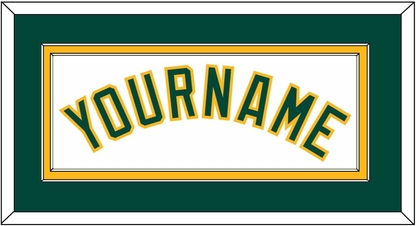 Oakland Name - Home White - Signature Tier 2