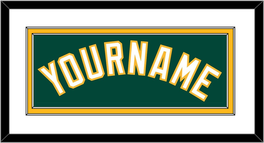 Oakland Name - Alternate Green - Signature Tier 1