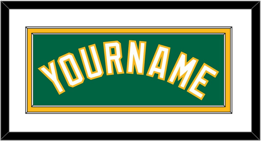 Oakland Name - Alternate Kelly Green - Signature Tier 1