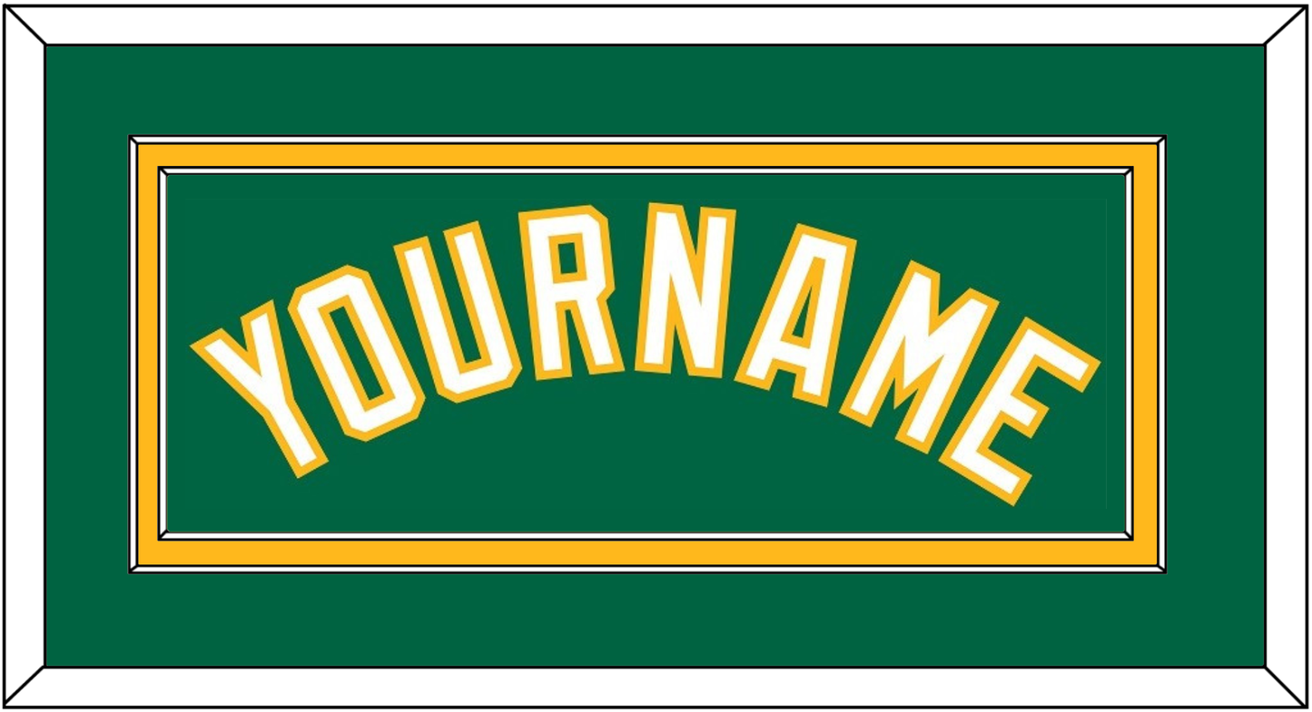 Oakland Name - Alternate Kelly Green - Signature Tier 2