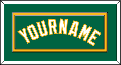 Oakland Name - Alternate Kelly Green - Signature Tier 2
