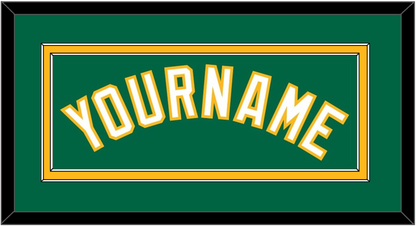 Oakland Name - Alternate Kelly Green - Signature Tier 2