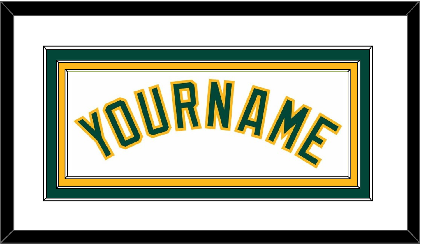 Oakland Name - Home White - Premier Tier 1