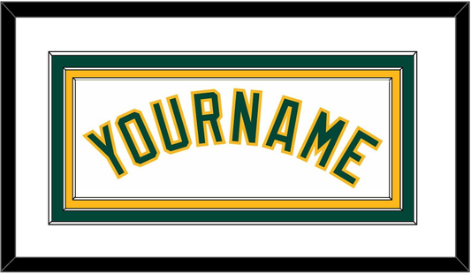 Oakland Name - Home White - Premier Tier 1