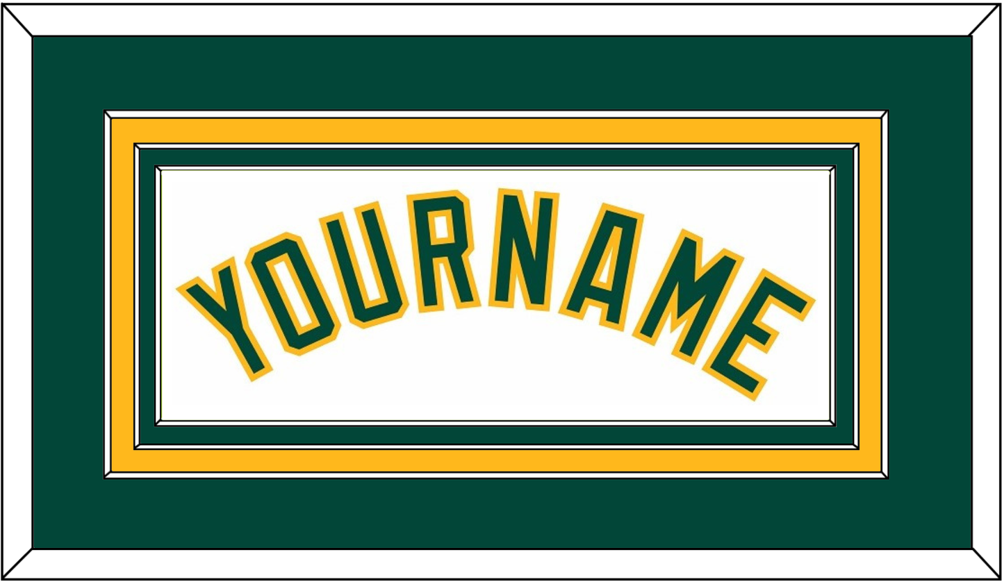 Oakland Name - Home White - Premier Tier 2