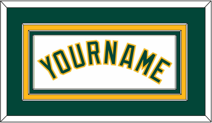 Oakland Name - Home White - Premier Tier 2