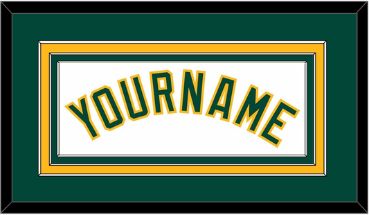 Oakland Name - Home White - Premier Tier 2