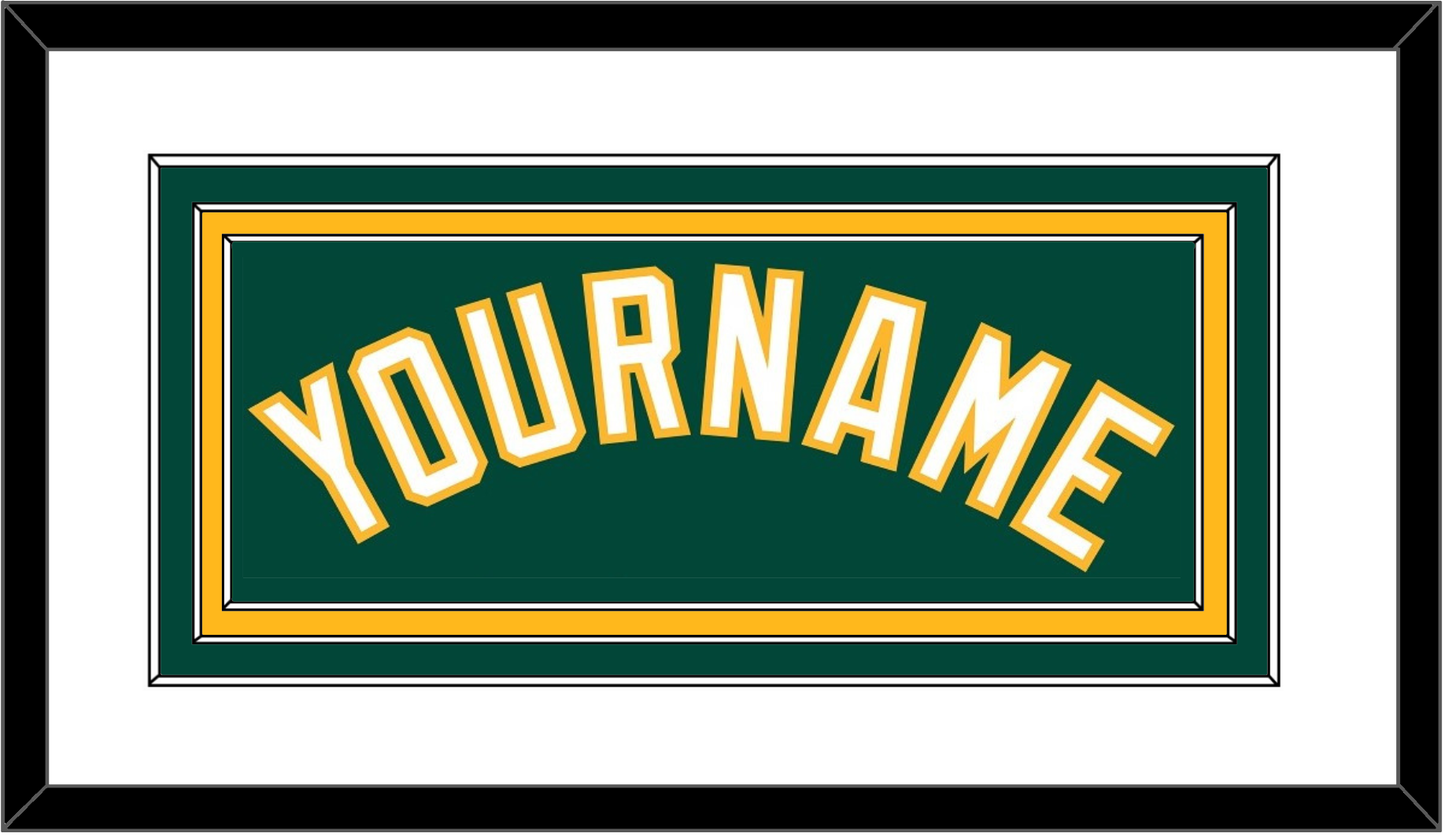 Oakland Name - Alternate Green - Premier Tier 1