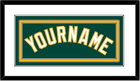 Oakland Name - Alternate Green - Premier Tier 1