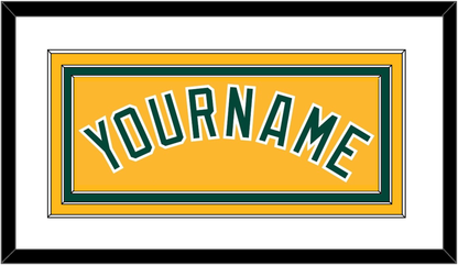 Oakland Name - Alternate Gold (2011-2018) - Premier Tier 1
