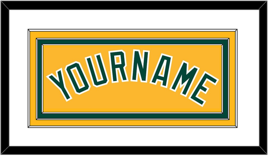 Oakland Name - Alternate Gold (2011-2018) - Premier Tier 1