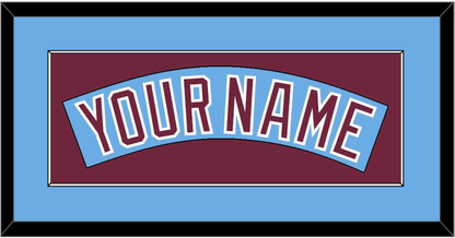 Philadelphia Nameplate - Nostalgia Powder Blue - Essential Tier 1