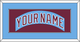 Philadelphia Nameplate - Road Powder Blue (1973-1986) - Single Mat 3